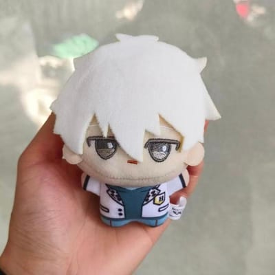 10cm Blauwe Lock Pluche Pop Hanger Mini Anime Nagi Seishiro Knuffels Verzamelen Vakantie Verjaardagscadeaus Poppen 10cm white