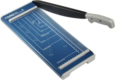 Persoonlijke Guillotine - Papier Snijder - Precisie Snijden - Stevige Basis - 54x19 cm - Zwart