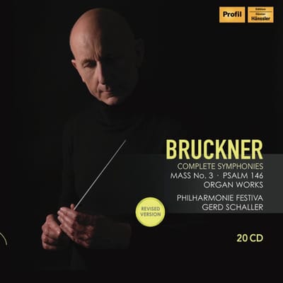 Philharmonie Festiva, Gerd Schaller - Bruckner: Complete Symphonies, Mass No. 3, Psalm 146, Organ Works (20 CD)