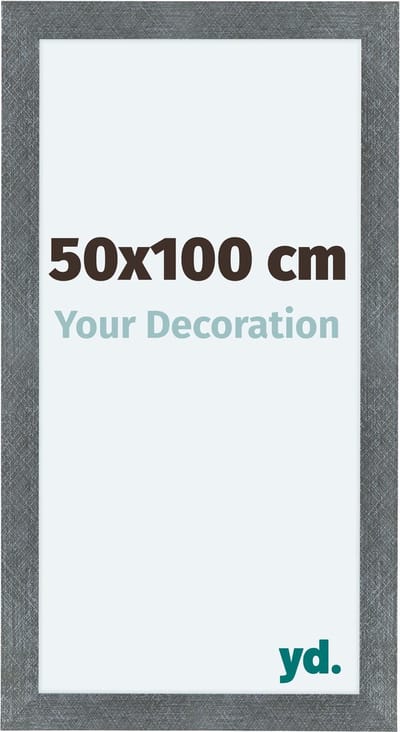 Your Decoration - Fotolijst 50x100 cm - MDF - IJzer Geveegd - Como