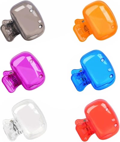 Set van 6 Tandborstelhoezen - Beschermende Opberghoezen voor Gezinsgebruik en Reizen - Plastic Tandborstelhouders voor Hygiënische Bewaring