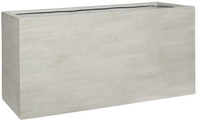 Pottery Pots - Plantenbak - Jort M - L100cm x W40cm x H50cm - Indoor en Outdoor - Beige Washed/Grey