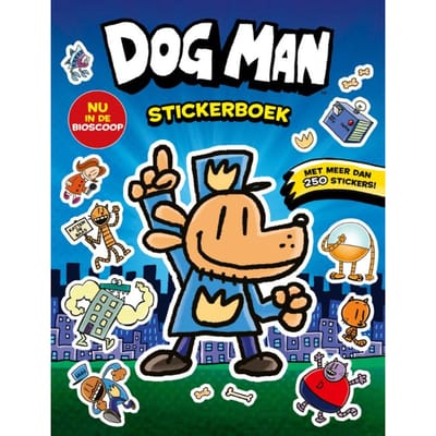 Dog Man stickerboek Educatieve boeken (spelletjes en raadsels)