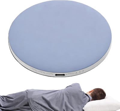 Kussenluidspreker - Slaapbox Geluid - Ontspannen Slapen - Gerichte Audio - 9.7 x 9.7 cm - Blauw