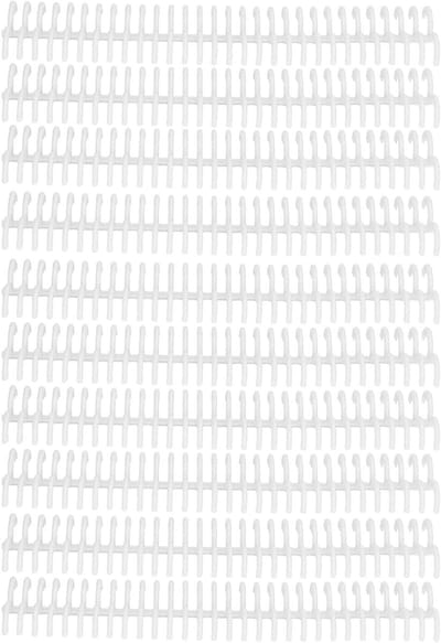 10 Stuks Binding Combs 22mm 30 Gaten Plastic Loose Leaf Binding Spines voor Notitieboek, Dagboek en Scrapbook, Geschikt voor 180 Bladen