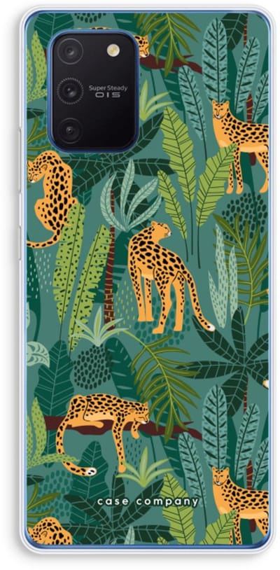 Case Company® - Hoesje geschikt voor Samsung Galaxy Note 10 Lite hoesje - Luipaard 2 - Soft Cover Telefoonhoesje - Bescherming aan alle Kanten en Schermrand