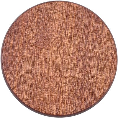 Ronde Houten Coasters van 9 cm van Natuurlijk Sandelhout voor Bescherming van Tafels en Warmte-isolatie voor Koffie en Chocolade