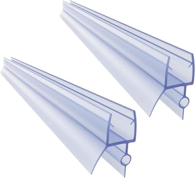 Douchedeur Afdichting - Waterkerende Strip - Lekkage Voorkomen - Zelf Op Maat Te Knippen - 2x 70cm - Transparant