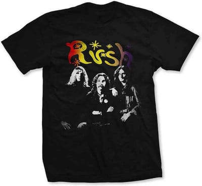 Rush - Photo Stars Heren T-shirt - S - Zwart