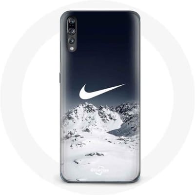 Coque pour Huawei p20 Nike Logo Niege Hiver