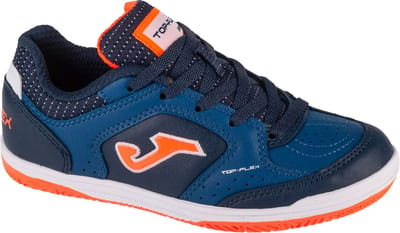 Joma Top Flex Jr 24 TPJW IN, voor Jongen marineblauwe Zaalvoetbalschoenen 33,5 Vloot