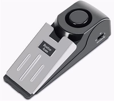 120 dB Anti-Diefstal Alarm Deurstopper – Wedge Vormige Beveiliging Stopper, Home Veiligheidssysteem, Inbraakpreventie Blokkeersysteem