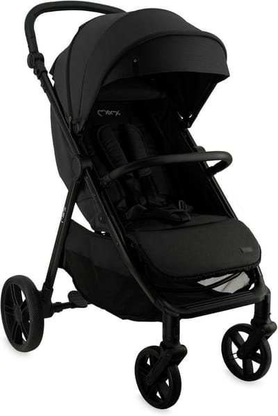 Kinderbuggy - Kinderwagen Reisbuggy - Dagelijks Gebruik - Compact Inklapbaar - Tot 22 kg - Zwart