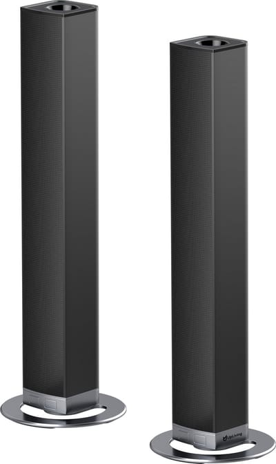 UpLiving 80W Soundbar met Bluetooth 5.3 – 2-in-1 Split Design – 360° Surround Sound – HDMI/Optisch/AUX/USB – Home Cinema Soundbar voor TV, Gaming & Muziek