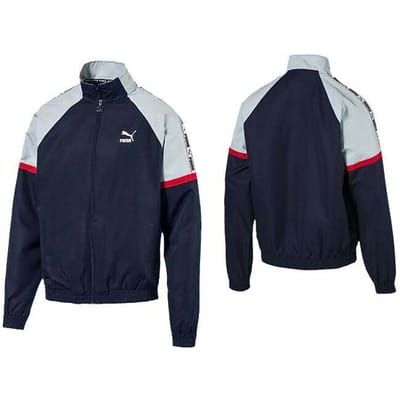 Puma XTG Blauw Geweven Track Jas - Heren