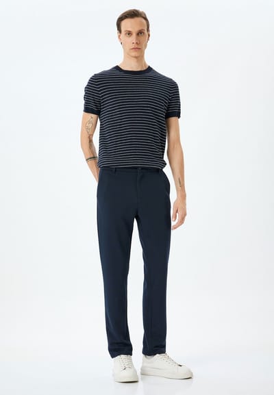 Normale taille chino Chinohose