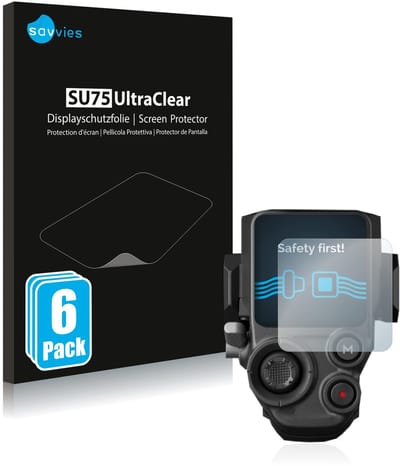 Savvies - Screenprotector voor DJI RS 3 / 4 - Folie Beschermfolie transparant 6 Stuks