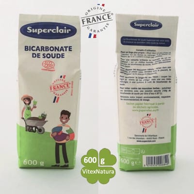 Natrium bicarbonaat soda 600g poeder Biologisch ecologisch  MULTIFUNKTIONEEL schoonmaak product