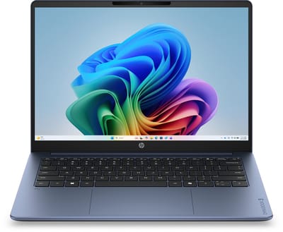 HP OmniBook 3 14-hz0716ndx - Copilot+ Laptop - 14 inch - Snapdragon X - 16GB/512GB - QWERTY - 2K OLED - Studenten laptop