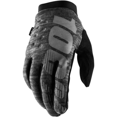 100percent Brisker Off-road Handschoenen Grijs S / Short Man,Vrouw