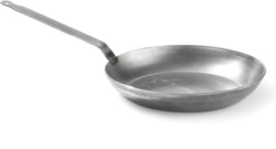 HENDI Traditionele koekenpan – plaatstaal – hoge hittebestendigheid – ⌀300 mm