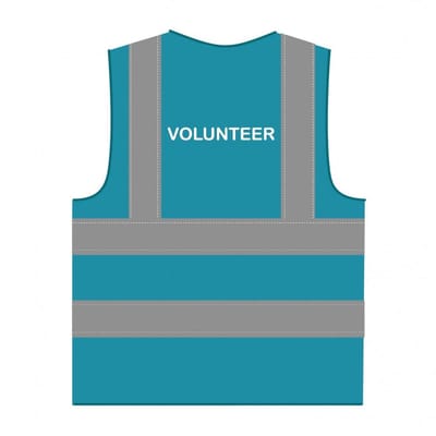 Volunteer hesje RWS lichtblauw