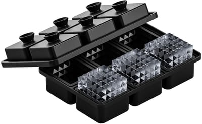 IJsblokjesvorm - IJsblokjesvorm met deksel - 5 cm groot - BPA-vrij - Ronde ijsblokjesvorm - IJsbalvorm - IJsvorm - IJsblokjes