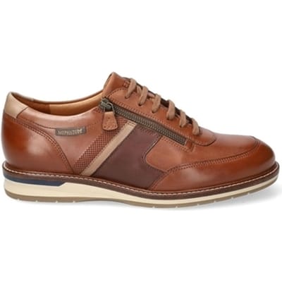 Heren Veterschoenen Mephisto Fabian Hazelnut Cognac - Maat 10