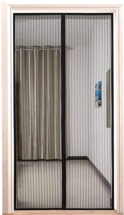 Magnetische Hordeur 95 x 210 cm – Opvouwbaar en Automatisch Sluitend