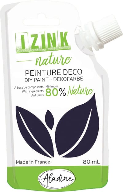Aladine Izink Nature Decoverf 80 ml Zwart