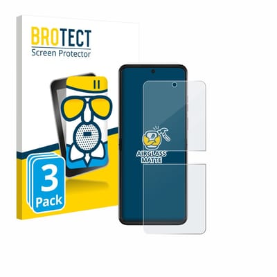 BROTECT - Screenprotector voor Motorola Razr 2025 - Folie Beschermfolie Beschermglas matte 3 Stuks