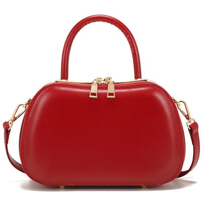 Rode Handtas, Een Niche Handtas voor Vrouwen, Een Lichte Luxe Bruiloftstas voor Bruiden, Een Cadeau, en Een Dagelijks Bruikbare Crossbody Tas brown