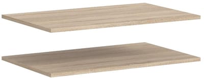 Karin 2 losse planken 77x48cm eik decor.