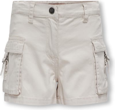 ONLY KOGSTINE CARGO SHORTS OTW Meisjes Broek - Moonbeam - Maat 128