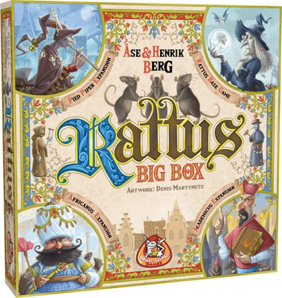 White Goblin Rattus Big Box - Bordspel voor 2-6 spelers - 8+ jaar