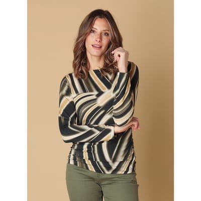 IVY BEAU Savana - Olive/Multi colour - maat 38