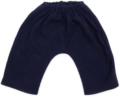 Asi poppenkleding lange katoenen broek navy blue poppenoutfit.