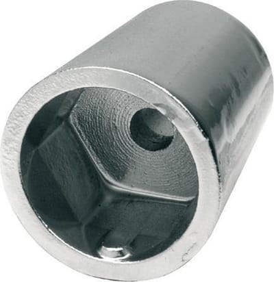 Talamex Schroefas Anode 6-kant Zink  22-25MM