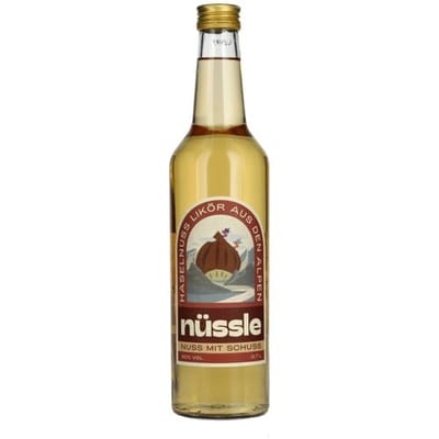 NÜSSLE Nuss met Schuss Haselnuss Likör 30% Vol. 0,7l