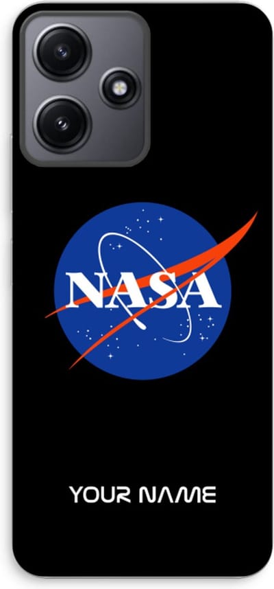 Gepersonaliseerd - Case Company® - Hoesje geschikt voor Xiaomi Redmi 12 hoesje - NASA - Soft Cover Telefoonhoesje - Bescherming aan alle Kanten en Schermrand