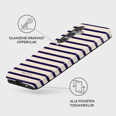 BURGA Telefoonhoesje voor Samsung Galaxy S24 - Schokbestendige Hardcase Hoesje - Old Money