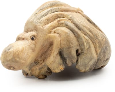 Handmade Parasite Wood Art Carving - Ocean Guarding Octopus