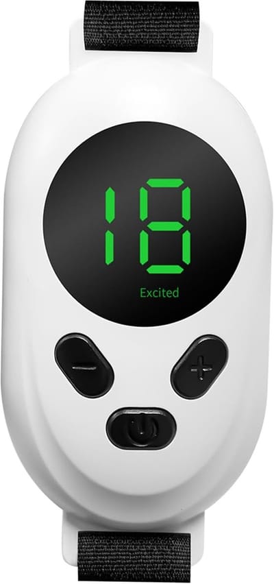 Slaaphulp Apparaat - Microstroom Horloge - Ontspanning Bevorderen - Laagfrequente Puls - 4.5 x 10 x 3.5 cm - Zwart