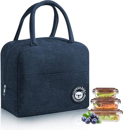 Geïsoleerde Lunchtas Waterdicht en Draagbaar - Perfect voor School en Picknick