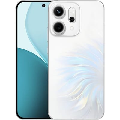 OPPO Reno14 5G AI-telefoon Al Flitsfotografie Al Editor 2.0 AMOLED 6,59-inch 12GB 256GB wit