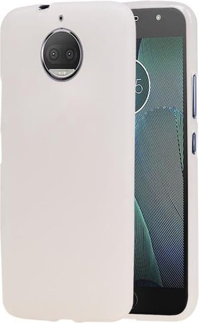 BestCases.nl Motorola Moto G5s Plus Design TPU back case hoesje Wit