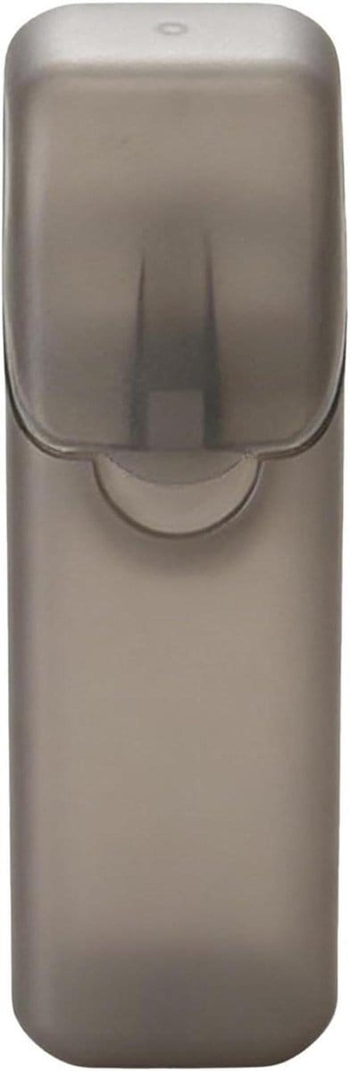 Tandenstoker Dispenser - Opbergdoos Organizer - Discreet Meenemen - Halfdoorzichtige Behuizing - 4 Stuks - Zwart