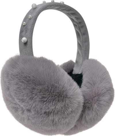 Juleeze Oorwarmers Meisjes Grijs Polyester