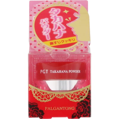 Palganton Takahana Powder 2G Skin Makeup Turn the container upside down with your finger pressed against the hole in the inner cap, and take an approp