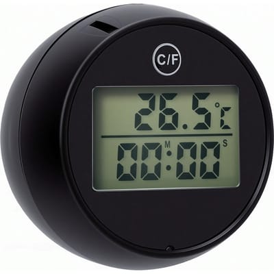 Thermomètre d'eau pour bain de glace avec minuteur, thermomètre flottant pour plongée à froid avec minuteur, étanche IPX6, écran LED gray